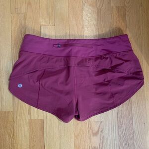 Lululemon Speed Up Low-Rise Shorts 2.5”